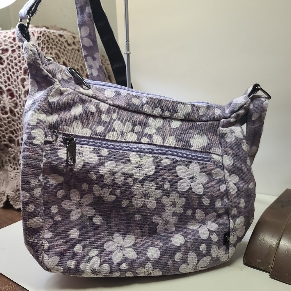 Nupouch Crossbody Anti-Theft Bag Adjustable Strap USB Charging Port